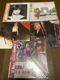 中森明菜 AKINA CAFE 入場者・飲食特典 前期➕後期 コンプリート