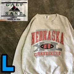8T7026 90's GALT SAND NEBRASKA カレッジ　USA製