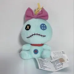 ディズニー　リロ＆スティッチ　スクランプ　ぬいぐるみ　マスコット　キーホルダー