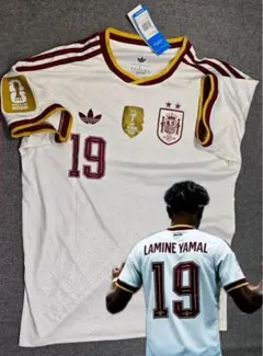 スペイン代表 ラミン・ヤマル ユニフォーム 19 XL - メルカリ