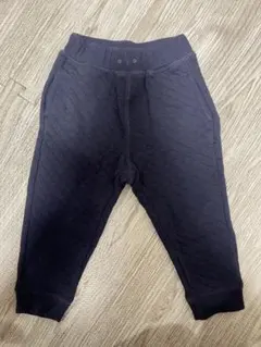 UNIQLO ネイビー キルティングパンツ 90