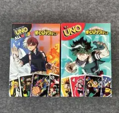 マクドナルド　ハッピーセット UNO ヒロアカ　緑谷出久　轟焦凍