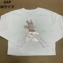 美品【130】GAP Disney ミニーマウス トレーナー