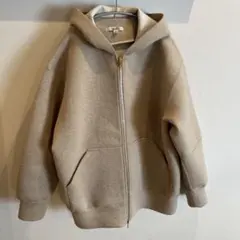 unfilアンフィル⭐️ダブルフェイスジップアップパーカー