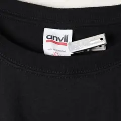 anvil Tシャツ XL Black 黒 ブラック デッドストック 新品