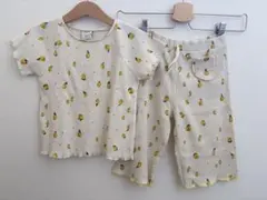 zarababy レモン柄 トップス パンツ 2-3y セット売りのサムネイル