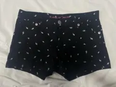 X-girl ショートパンツ　デニムショートパンツ 未使用品 M-Lサイズ