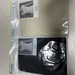 ユニクロエアリズム　UネックT半袖Ｌサイズ　2枚セット