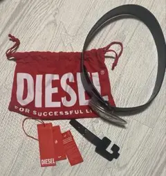 DIESEL ブラック ベルト 70/28 X08727 PR666 H6528