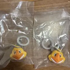 プロ野球マスコット めじるしアクセサリー ハリーホーク 2個セット