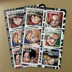 <新品>最強ジャンプ2026年5月号付録 ワンピース ミニホロステッカー×2