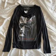 y2k グランジ　カットソー　ロンT ギャル　平成　パンク　ゴシック　ロック