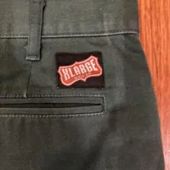 X-LARGE チノパンツ　緑　エクストララージ