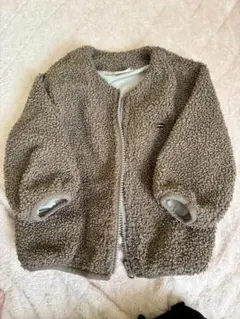 petit main ボアジャケット 80