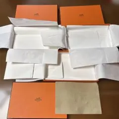 HERMES 空箱 カレジェアン カシシル ギフトボックス 2点セット - メルカリ