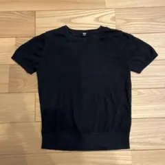 UNIQLO UVカットクルーネックセーター 半袖