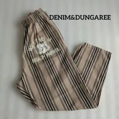 【DENIM & DUNGAREE】イージーパンツ カジュアルパンツ