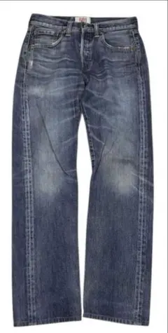 00s levi's 501 インディゴ ストレートデニム w28