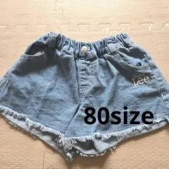ショーパン ショートパンツ かぼちゃパンツ ズボン ボトムス 80cm Leeのサムネイル