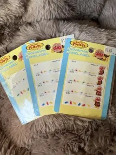 新品未使用　アンパンマン ネームラベル 4枚入り×2 即決購入ok！