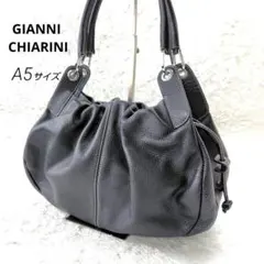 極美品★ジャンニキャリーニ ワンショルダーバッグ hobo 黒 ギミック y2kのサムネイル