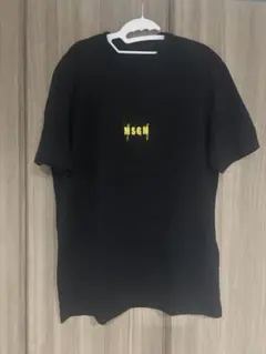MSGM 黒 Tシャツ