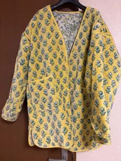 Freada 花柄リバーシブルキルティングジャケット ONE SIZE