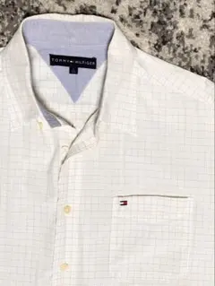 TOMMY HILFIGER トミーヒルフィガー　長袖シャツ　Ｌ　チェック