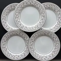 Noritake 花柄 食器セット 5枚