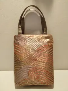 ハンドメイド　帯からトートバッグ