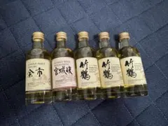 NIKKA ニッカウイスキー余市竹鶴宮城峡 ミニチュアのサムネイル