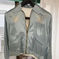 50's ヴィンテージ ロカビリー ウェアハウス　スカジャン　シュガーケーン