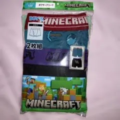 Minecraft ボクサーパンツ 120サイズ 2枚組