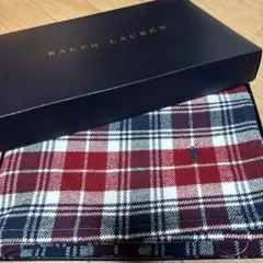 ラルフローレン　チェック柄　ブランケット