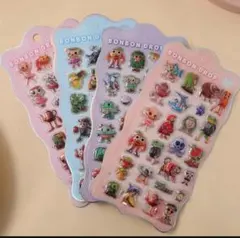 BONBON DROP キャラクターシール 4枚✖️２セット