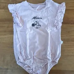 BREEZE ミニーマウスロンパース 80サイズ