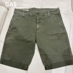 GAS NEDDLY STRAIGHT ショートパンツ カーキのサムネイル