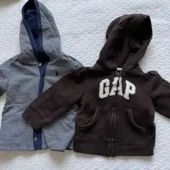 GAPとポロ・ラルフ・ローレンのトレーナーセット