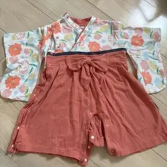 袴　ロンパース 70cm セレモニードレス