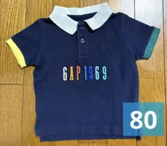 babyGAP 1969 ネイビー ポロシャツ ベビー 80 ギャップ