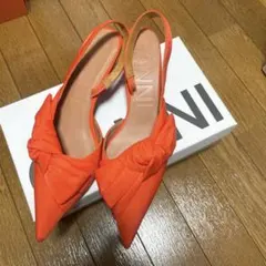 hi様専用✩ GANNI ガニー レザー バレエシューズ フラットシューズ 38