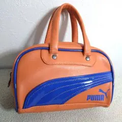 PUMA プーマ　ミニボストンバッグ　オレンジ