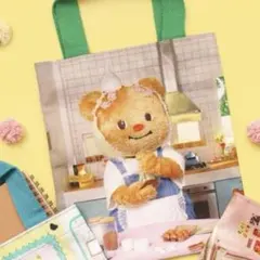 Butterbear プリントミニトート A バターベア ガチャガチャ