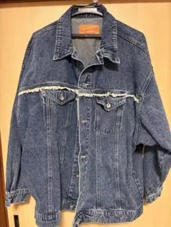 新品未使用 フリンジ付きデニムジャケットM