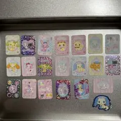 《平成レトロ》ジュエルペット フレークシール（サンリオ）21枚