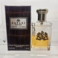 新品未使用　SAFARI サファリ　フォーメン　オードトワレ　75ml ラルフ ローレン フレグランス / サファリ フォー メン オードトワレの