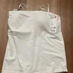 UNIQLO エアリズムコットン　ブラチューブトップ　M ホワイト