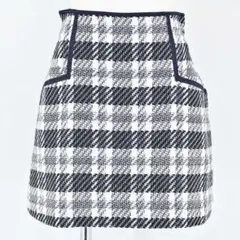 SNIDEL ロービングチェックスカショーパン