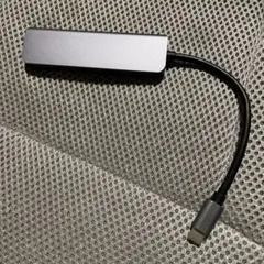 USBハブ シルバー 3ポート