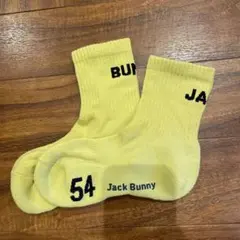 美品 ジャックバニー ゴルフ ソックス 靴下 ネオンのサムネイル